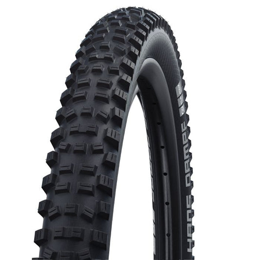 SCHWALBE HANS DAMPF 24x2.35 ADDIX Performance E-25 Tubeless Ready Soft Musta rengas