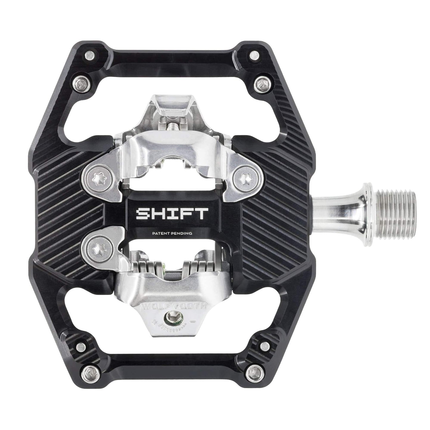 WOLF TOOTH GRAVITY CLIPLESS pedaalit Musta