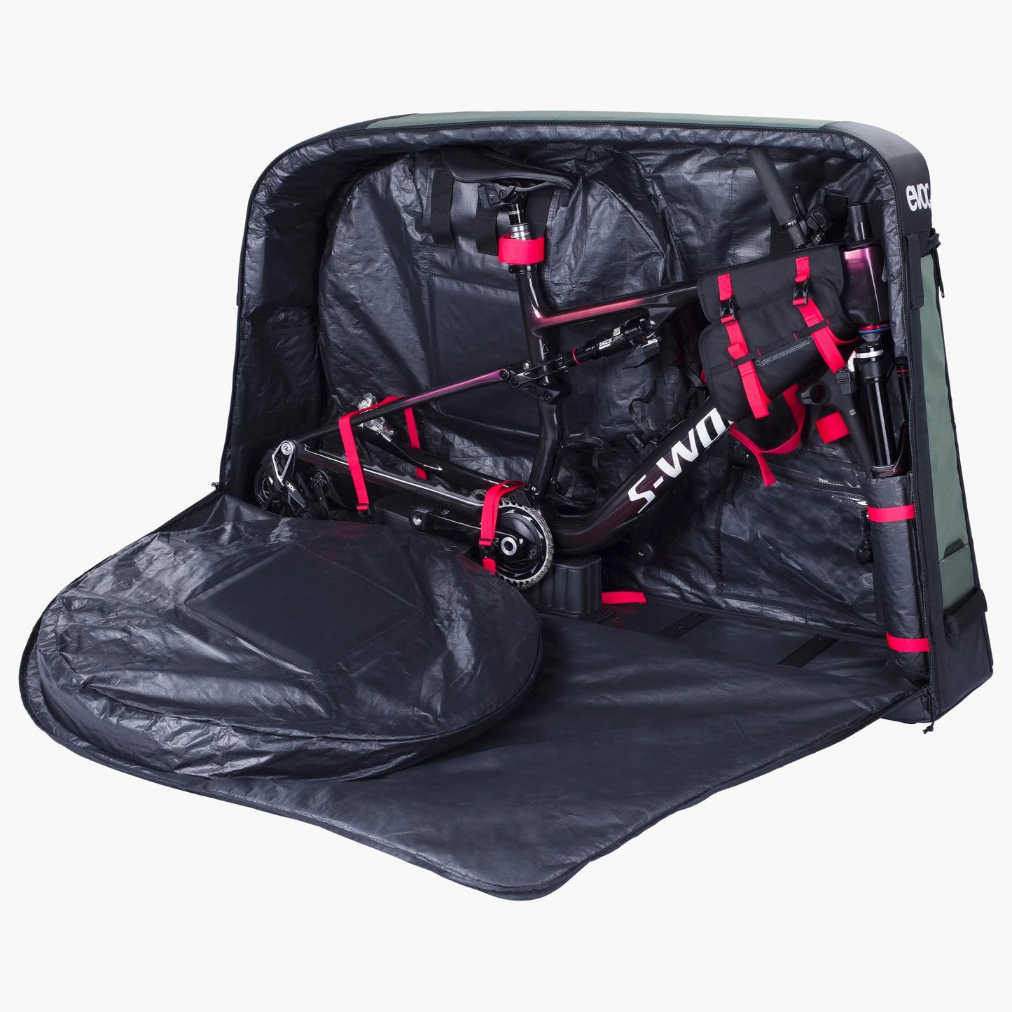 EVOC BIKE BAG kantolaukku Olive