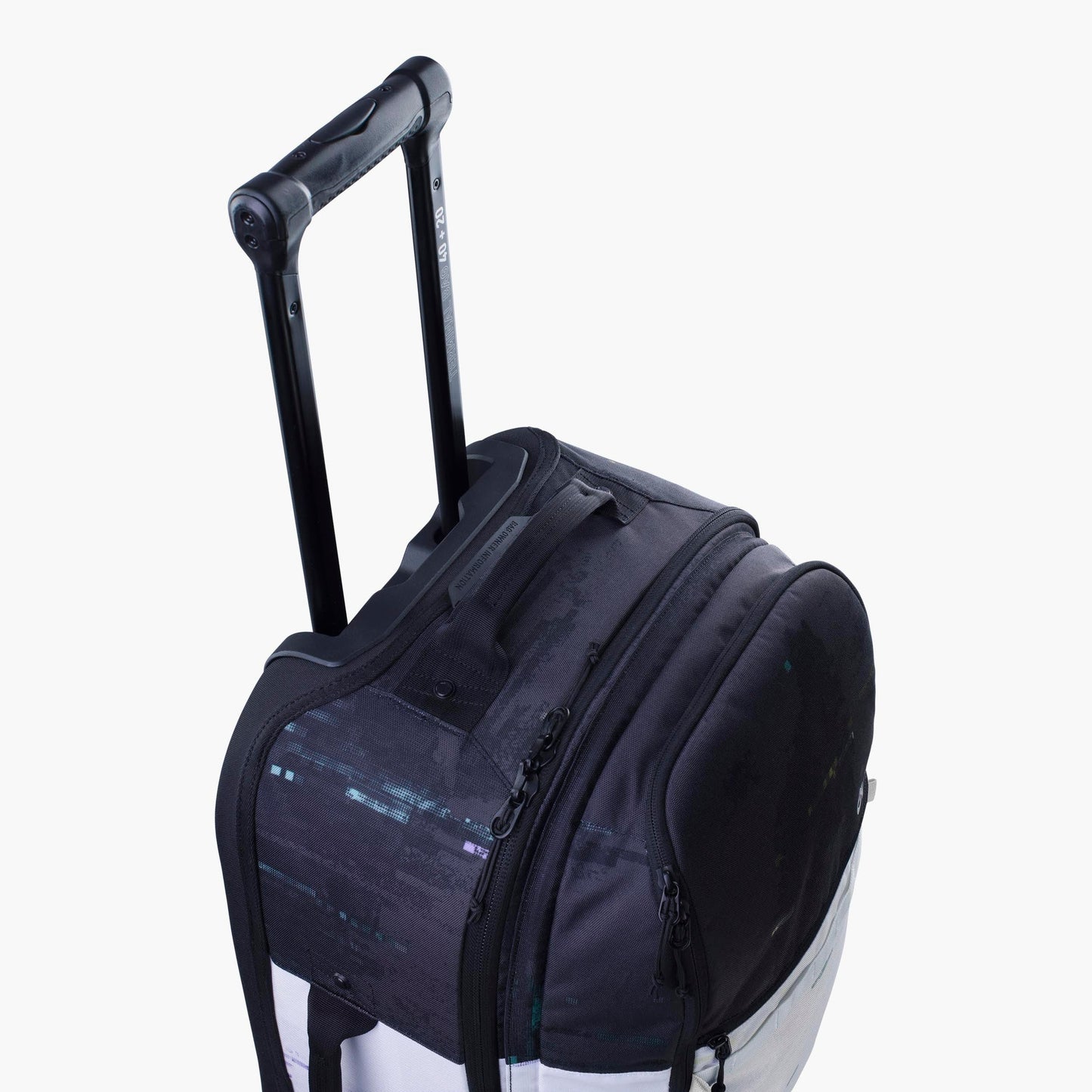 EVOC Trolley matkalaukku 40L +20L Musta/valkoinen