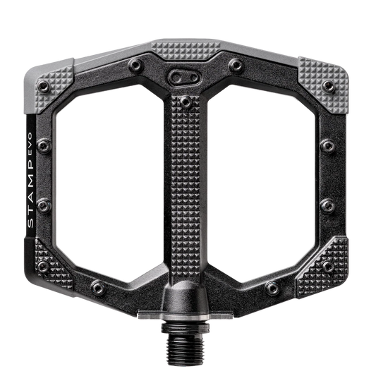 CRANKBROTHERS STAMP EVO Pienet litteät polkimet Musta