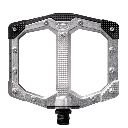CRANKBROTHERS STAMP EVO Pienet litteät polkimet Hopea