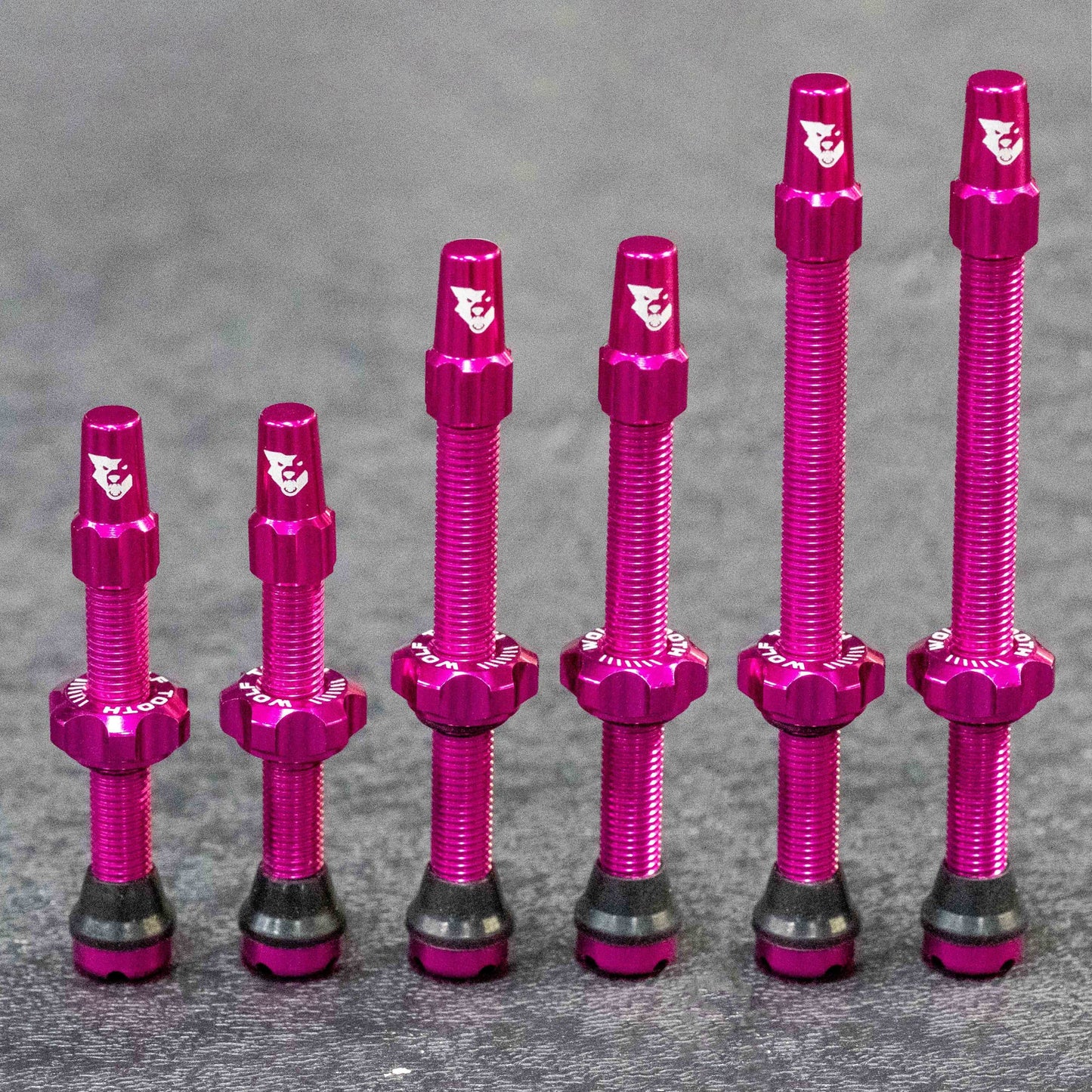 2 kpl WOLF TOOTH Tubeless Venttiilit Pinkki