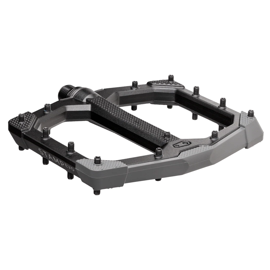 CRANKBROTHERS STAMP EVO Suuret litteät polkimet Musta