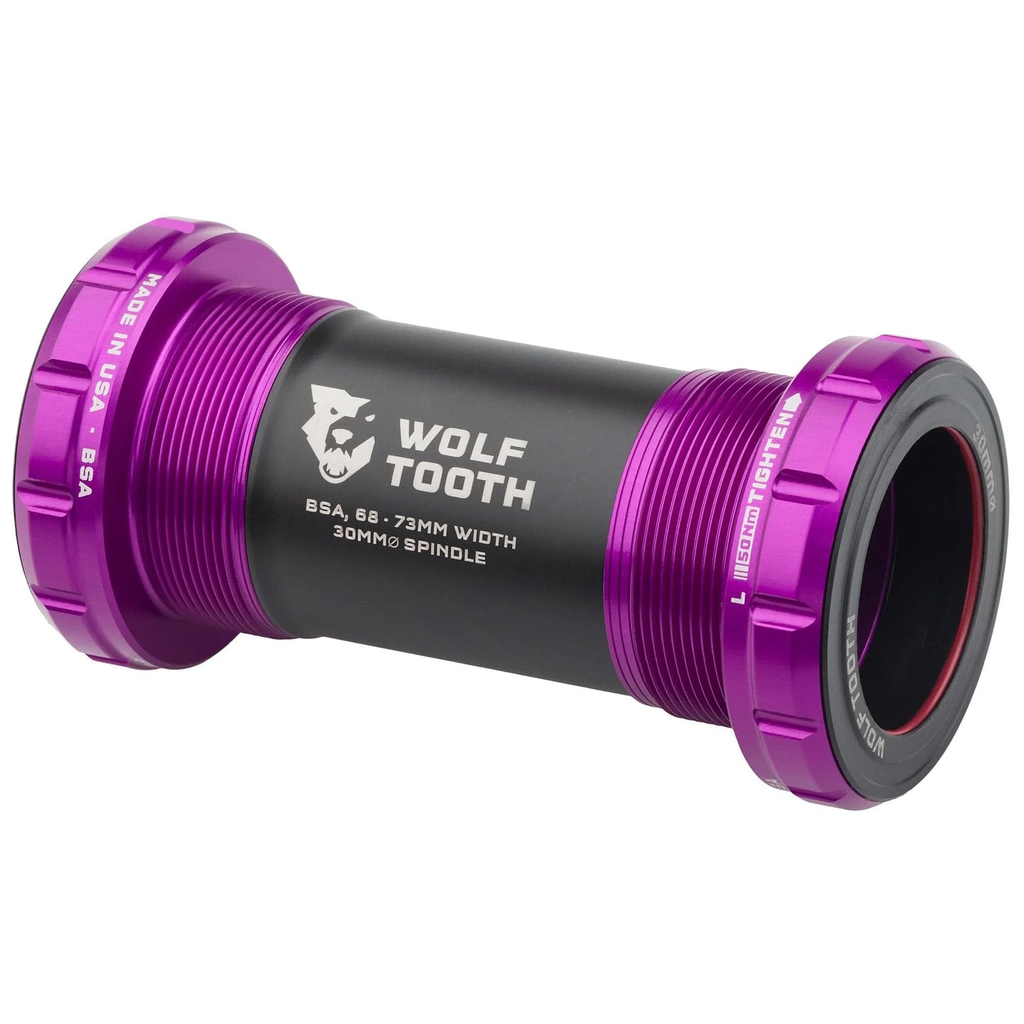 WOLFTOOTH BSA 24mm Ultraviolet Purple kampiakseli
