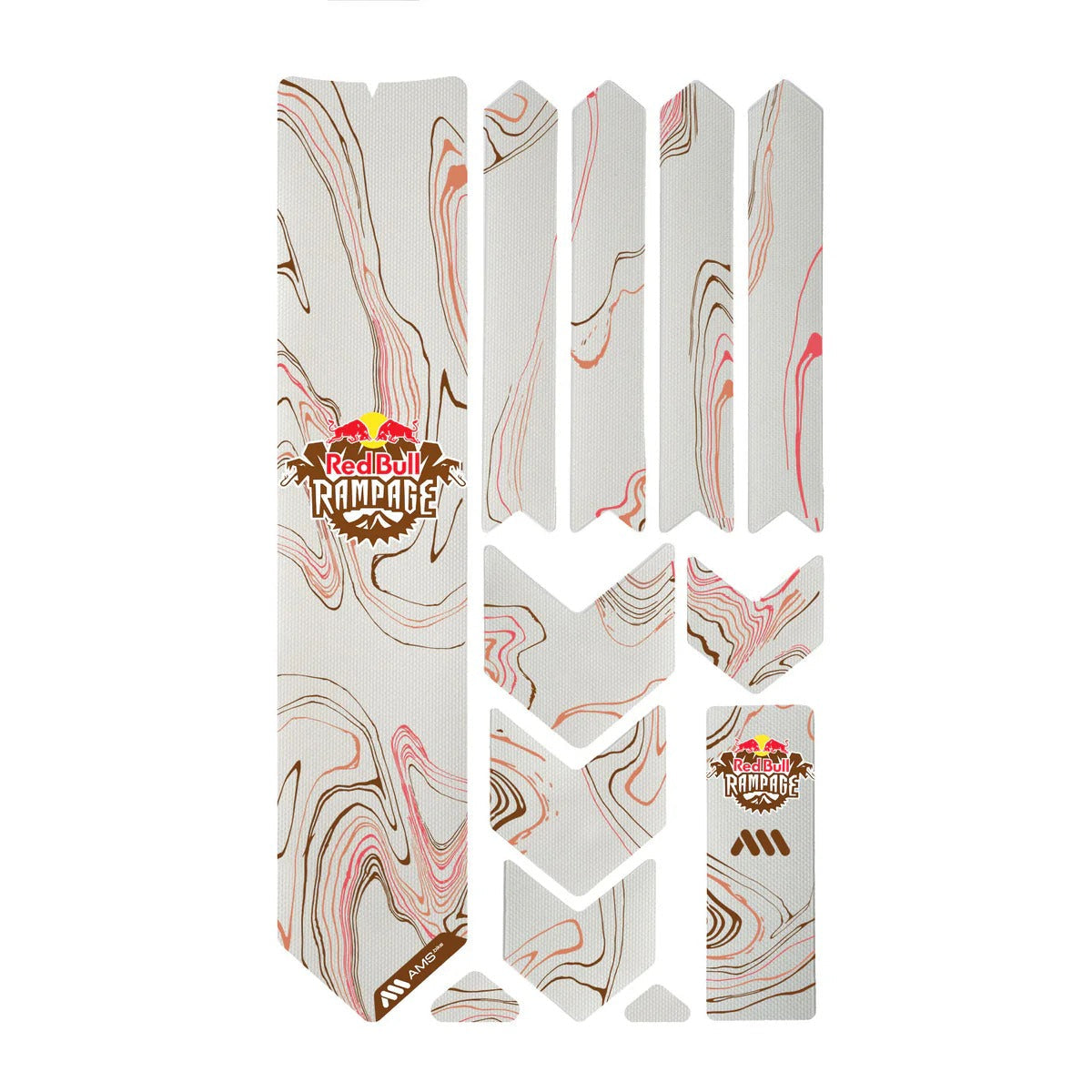 Liimautuva runkosuoja ALL MOUNTAIN STYLE EXTRA Red Bull Rampage Ridgeline Ruskea