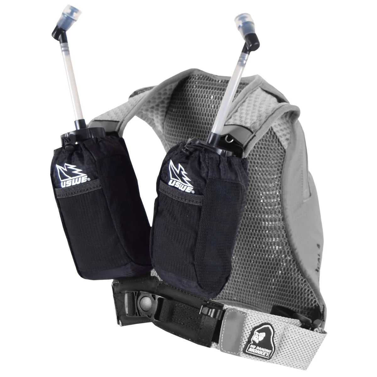 USWE CHEST POCKET -rintatasku NDM 2 -valjaisiin, musta