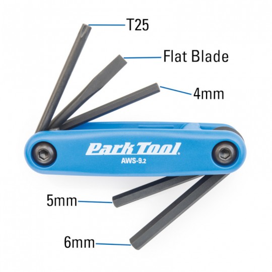 PARK TOOL AWS-9.2 monitoimityökalu (5 työkalua)