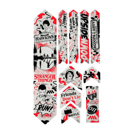 ALL MOUNTAIN STYLE EXTRA kehyssuoja Stranger Things UpsideDown Musta