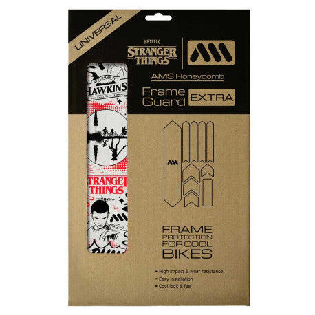ALL MOUNTAIN STYLE EXTRA kehyssuoja Stranger Things UpsideDown Musta