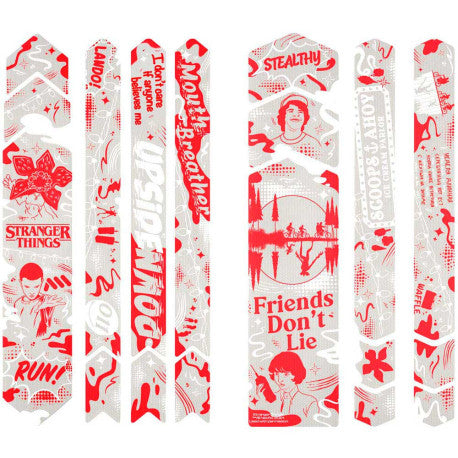 ALL MOUNTAIN STYLE FULL Frame Protector Stranger Things UpsideDown Valkoinen