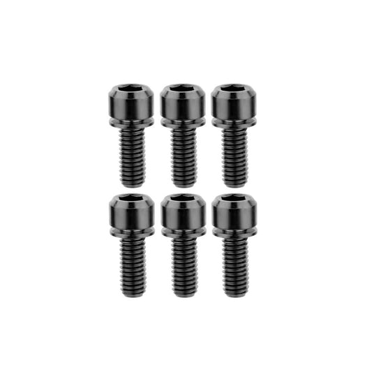 TITLE ST1 / ST2 Titanium-ruuvikitti Musta (x6)