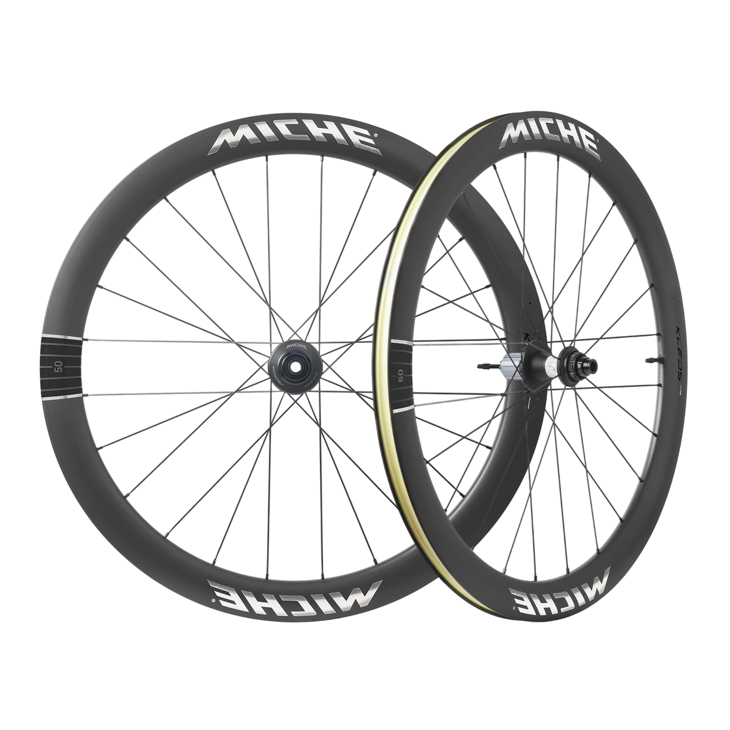 Pari MICHE KLEOS RD DX50 Tubeless Ready (Center Lock) Team Edition -pyörää.