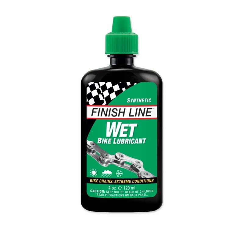 FINISH LINE WET LUBE Ketjun voiteluaine - äärimmäiset olosuhteet (120ml)