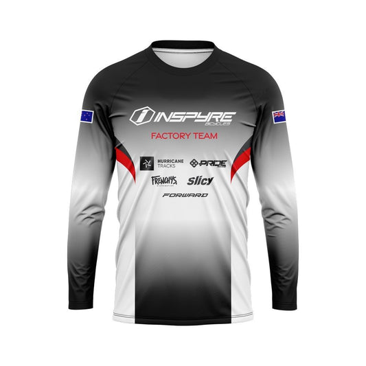 INSPYRE pitkähihainen Team Replica Bias -ajopaita