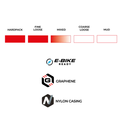 VITTORIA Martello 29x2.4 Trail Graphene 2.0 Tubeless Ready Soft Black -rengas VITTORIA Martello 29x2.4 Trail Graphene 2.0 Tubeless Ready Soft Musta -rengas