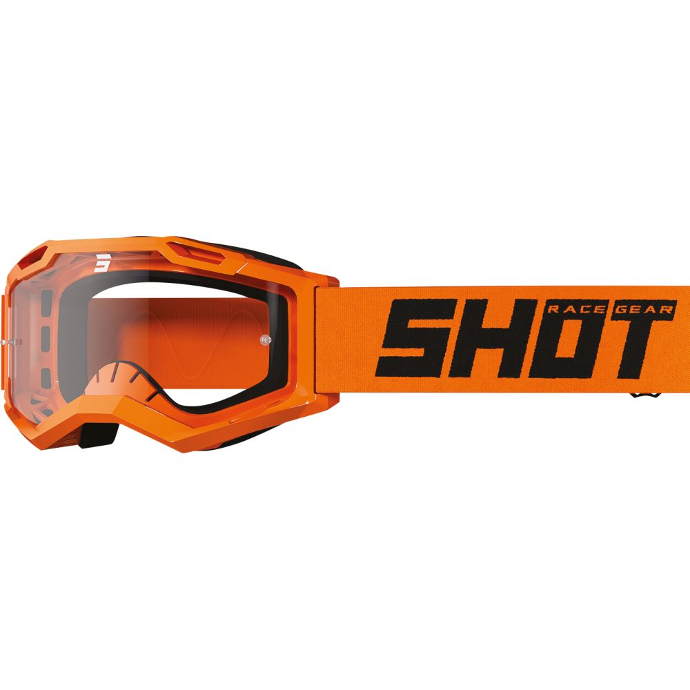 Masque Shot Rocket Kid 2.0 Solid Neon Orange Glossy