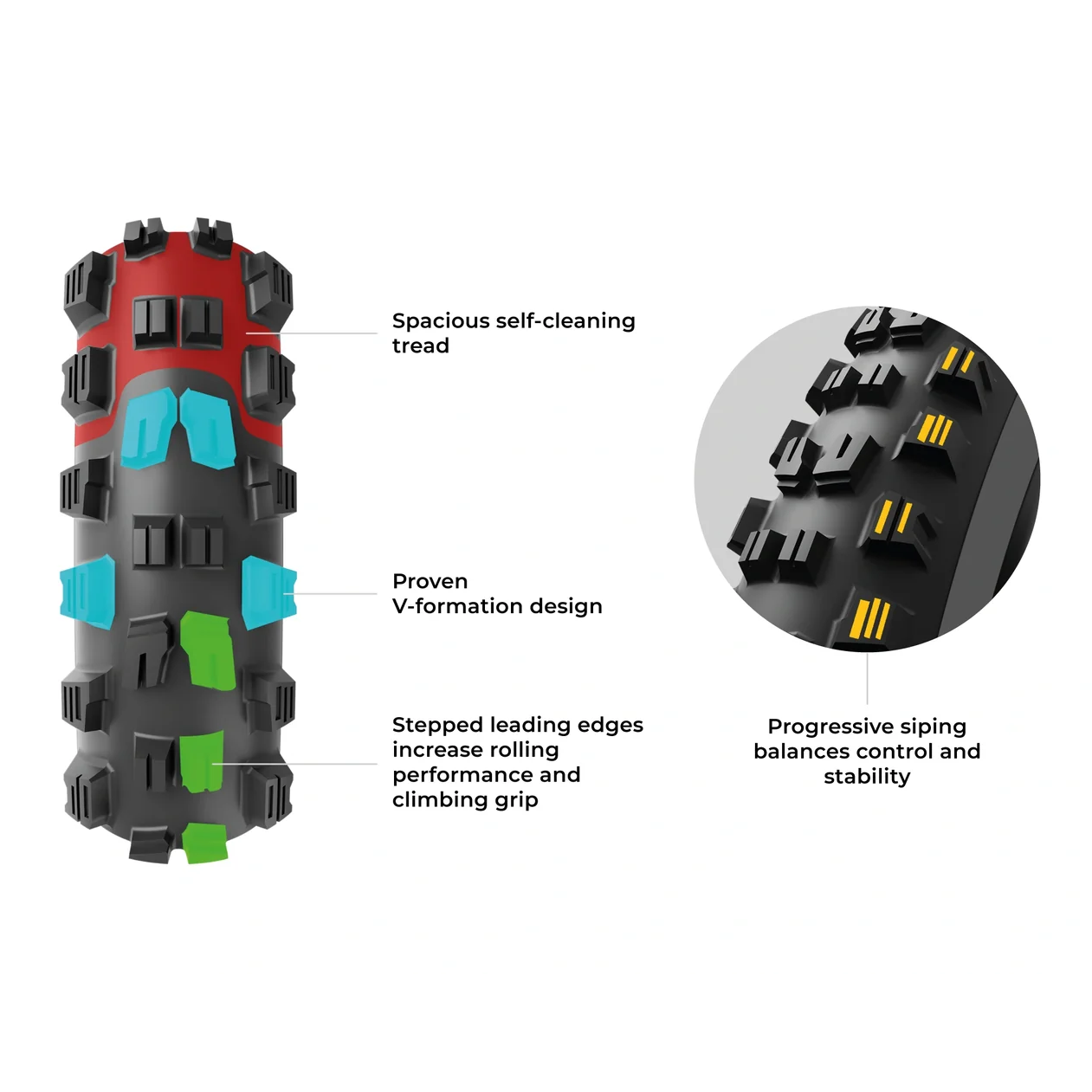 VITTORIA Mazza 29x2.4 Trail Graphene 2.0 Tubeless Ready Soft Black -rengas VITTORIA Mazza 29x2.4 Trail Graphene 2.0 Tubeless Ready Soft Musta -rengas