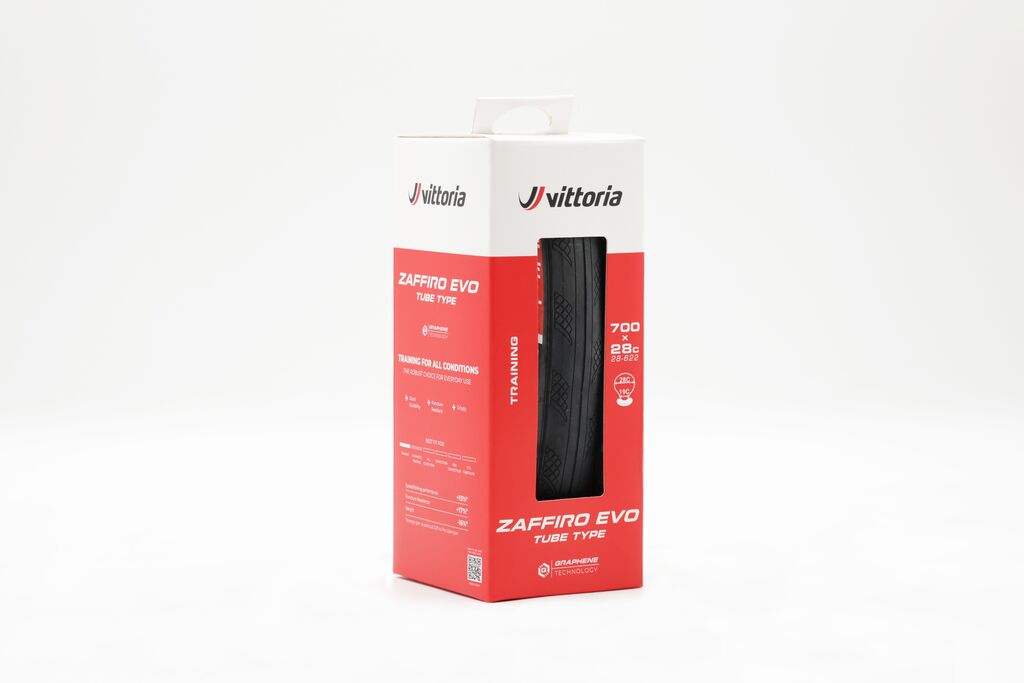 VITTORIA Zaffiro EVO V Graphene G2.0 700c TubeType Musta rengas