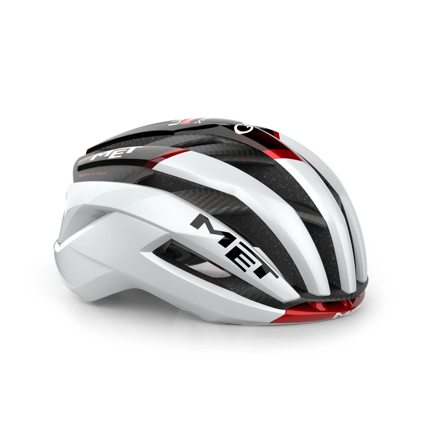MET TRENTA 3K CARBON UAE TEAM EMIRATES -XRG 2026 Kypärä valkoinen