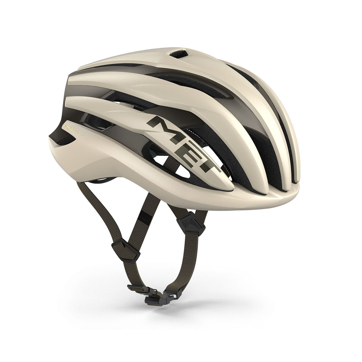 MET TRENTA MIPS WAX Matte White Gravel kypärä