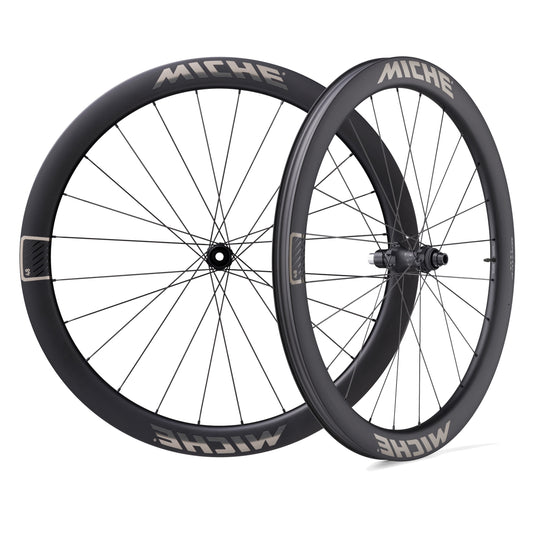 Pari MICHE GRAFF AERO 48 Tubeless Ready -pyörää (keskuslukko)