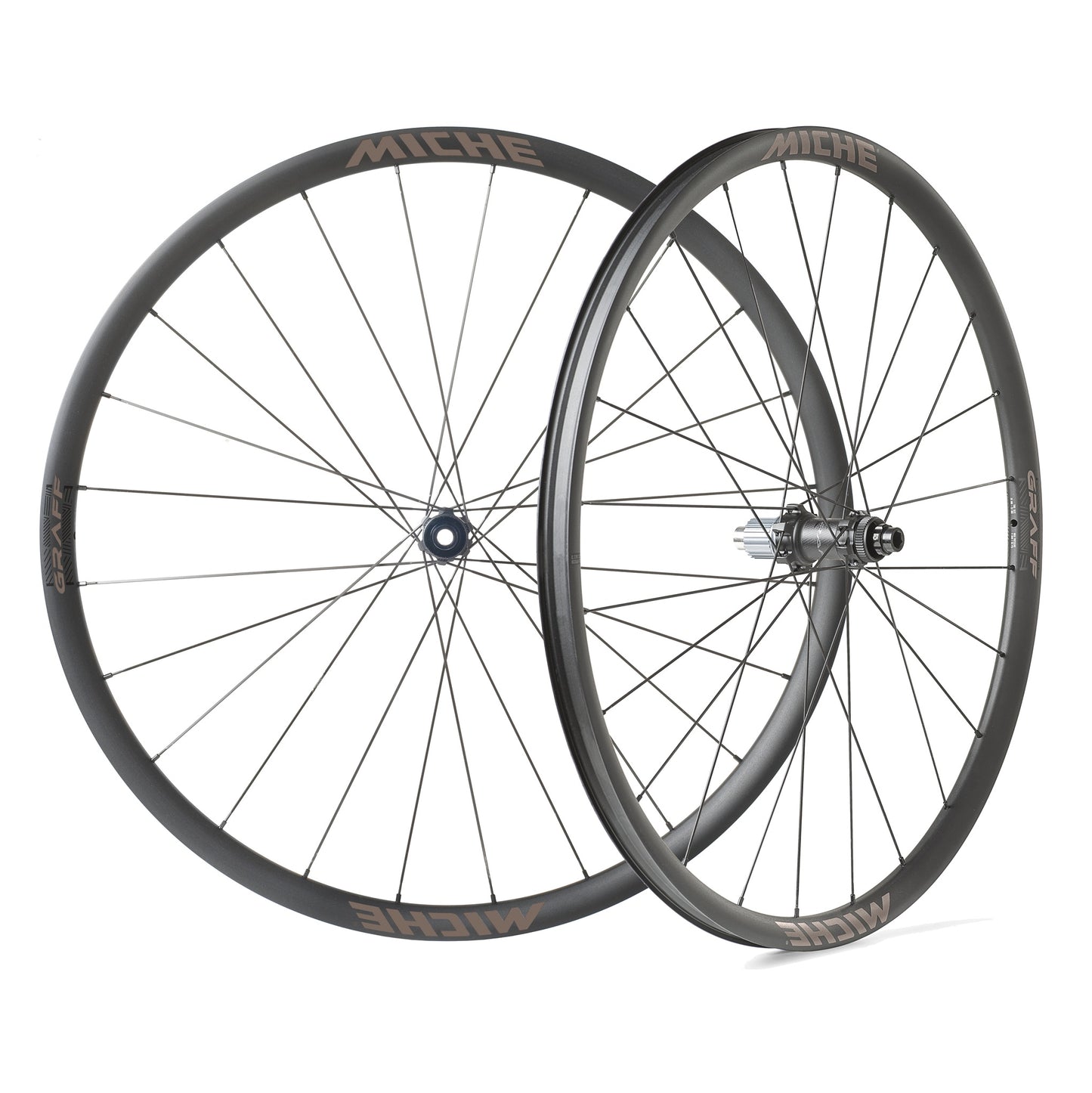 Pari MICHE GRAFF Tubeless Ready pyörää (keskuslukko)