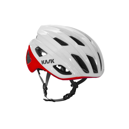 KASK MOJITO CUBED BICOLOR maantiekypärä valkoinen/punainen