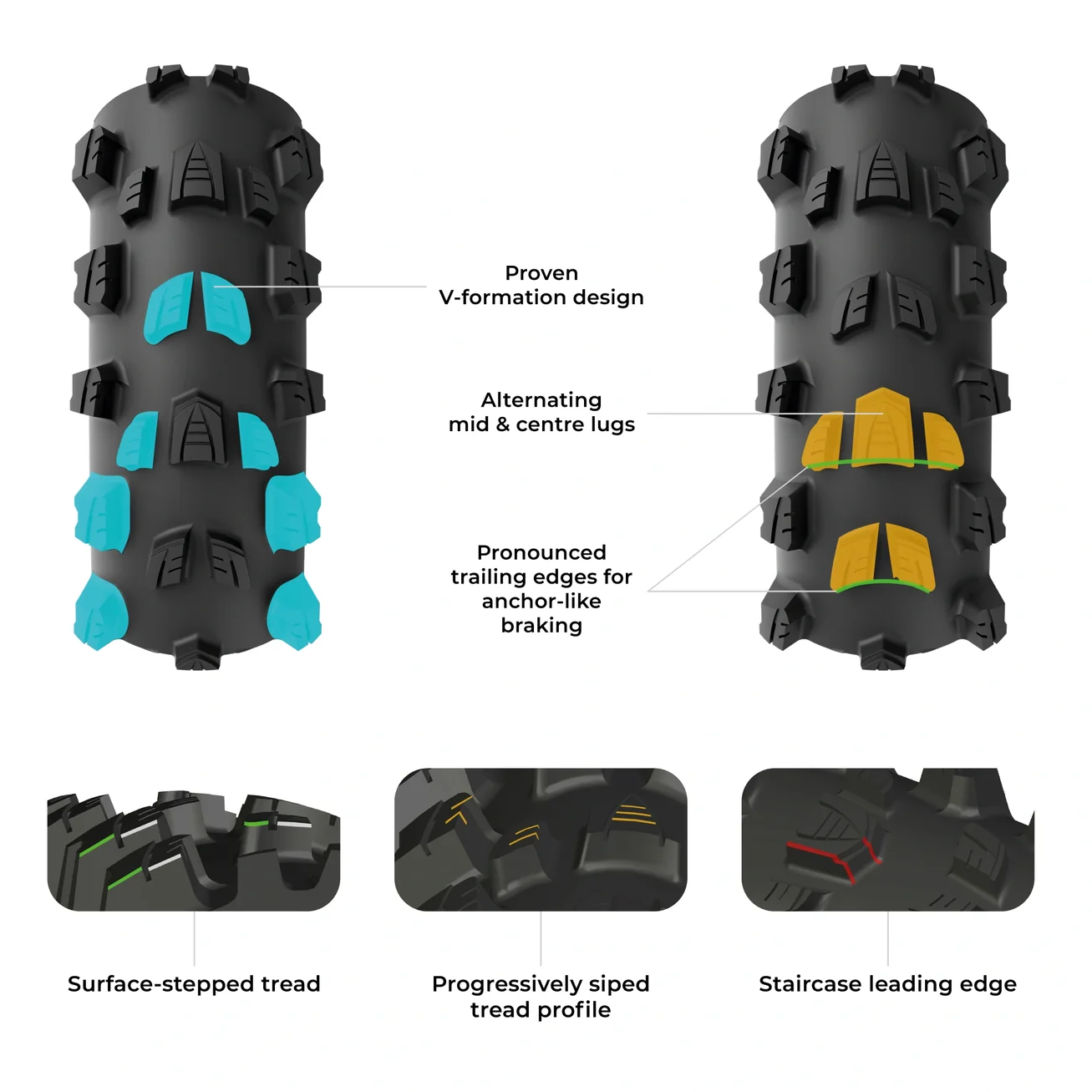 VITTORIA Mostro Trail 27.5x2.4 Tubeless Ready Soft Black Q2 2025 -rengas VITTORIA Mostro Trail 27.5x2.4 Tubeless Ready Soft Black Q2 2025 -rengas