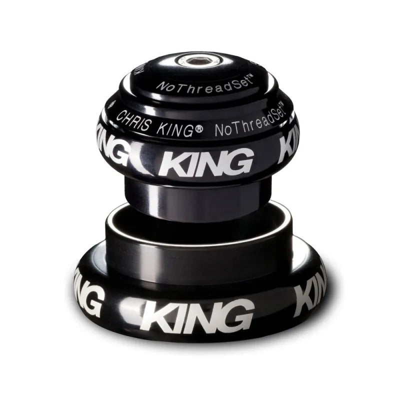 CHRIS KING NOTHREADSET 1-1/2" ulkoinen jakopää EC34/EC44 Musta