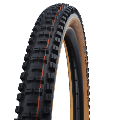 SCHWALBE BIG BETTY 27.5x2.40 ADDIX SOFT SUPERGRAVITY Tubeless Ready Soft Musta/ruskea rengas