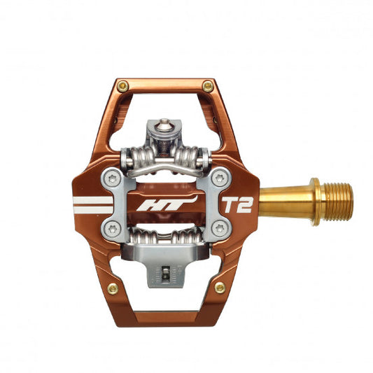 HT COMPONENTS T2 Titanium Bronze pedaalit
