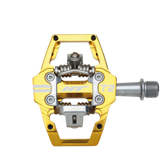 HT COMPONENTS ENDURO T2 Gold pedaalit