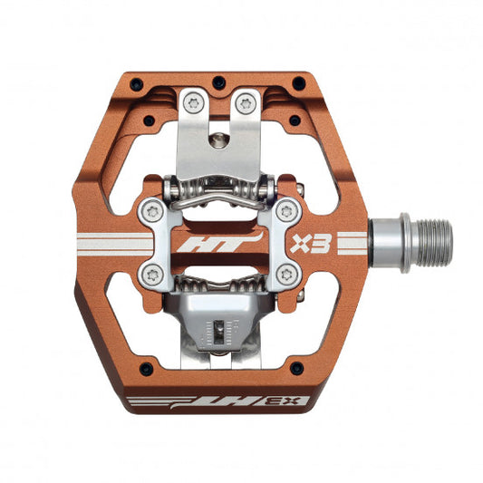 HT COMPONENTS X3 Bronze pedaalit