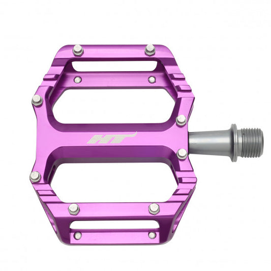 HT COMPONENTS AR09 Violetit litteät polkimet