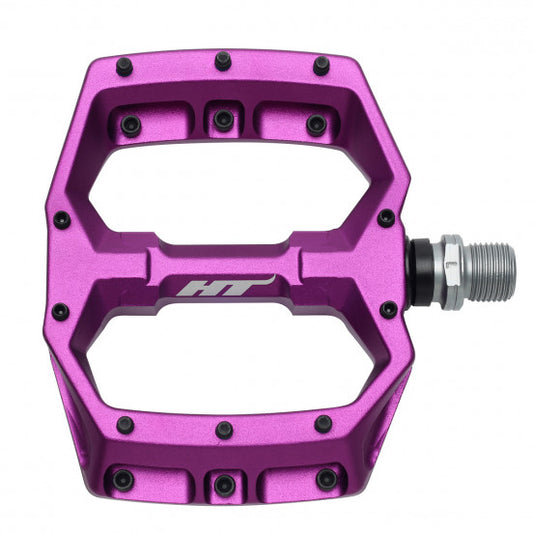 HT COMPONENTS Spider AF03 Violet litteät polkimet