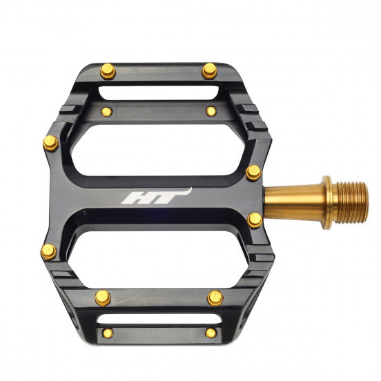 HT COMPONENTS AR09T Flat polkimet Musta