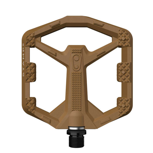 Litteät polkimet CRANKBROTHERS STAMP 0 Pieni ruskea