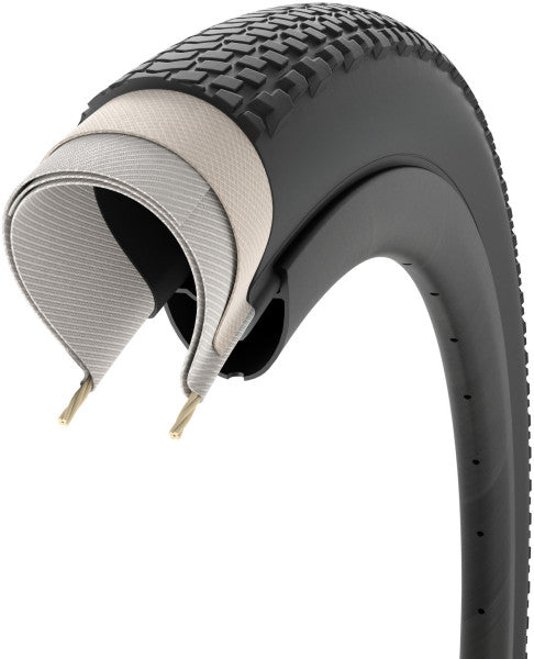 PIRELLI CINTURATO GRAVEL H Performance 700c Tubeless Ready -rengas, musta