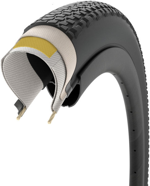 PIRELLI CINTURATO GRAVEL H High Performance 700c Tubeless Ready -rengas, musta