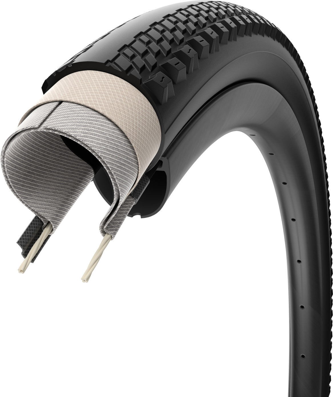 PIRELLI CINTURATO GRAVEL RH Performance 700c Tubeless Ready -rengas, musta