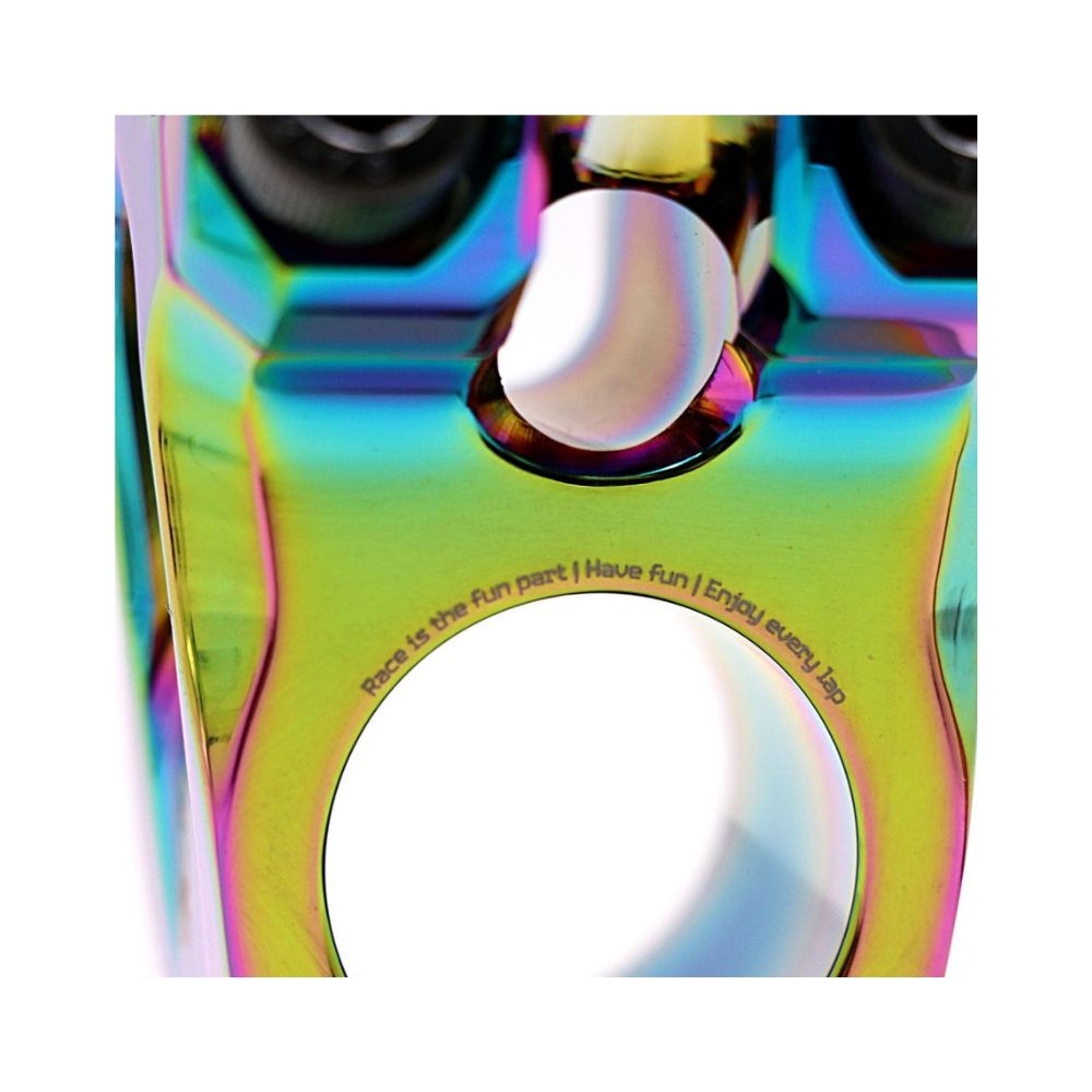 PRIDE CAYMAN V2 Ø22.2mm Oil Slick -ohjainkannatin