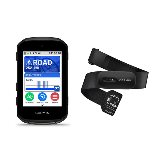 GARMIN EDGE 850 GPS + GARMIN HRM 200 Cardio Belt -vyösi hintaan 1 € lisää.