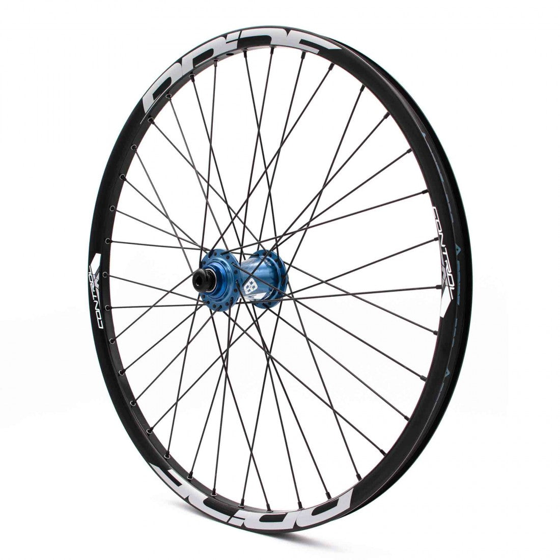 PRIDE 24" (507mm) Control V1 Disc -pyöräpari Akselit 20/10mm Sininen