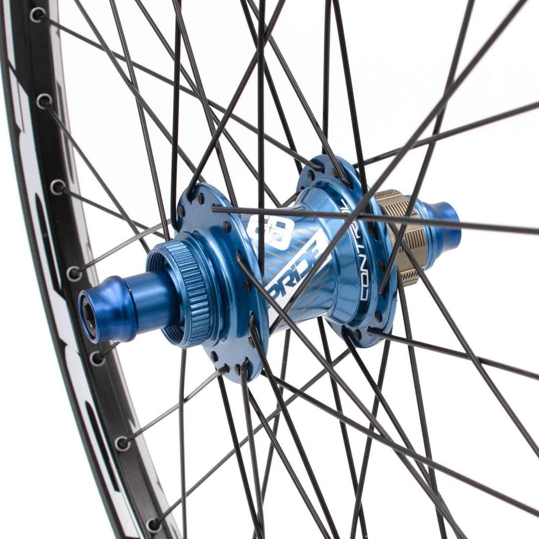 PRIDE 24" (507mm) Control V1 Disc -pyöräpari Akselit 20/10mm Sininen
