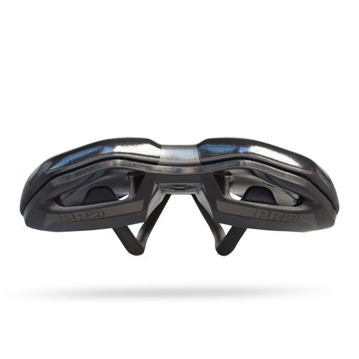 PRO GRIFFON GEL satula 152mm Ruostumattomasta teräksestä valmistetut kiskot Musta