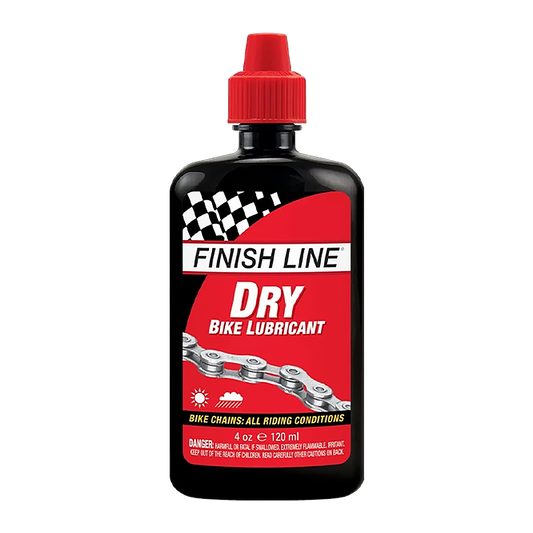 FINISH LINE DRY LUBE Teflon Ketjuvoiteluaine – Kaikki Olosuhteet (120 ml)