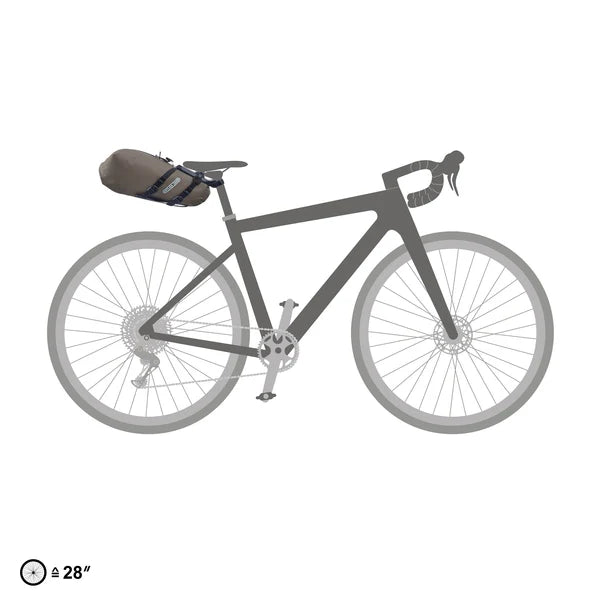 ORTLIEB SEAT PACK QR 7.5 L Harmaa satulalaukku