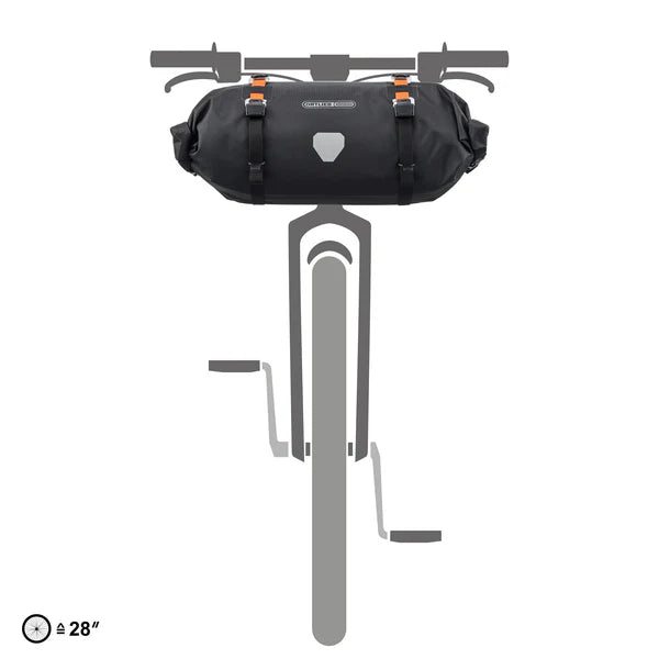 ORTLIEB HANDLEBAR PACK FLEX 9 L ohjaustankolaukku musta