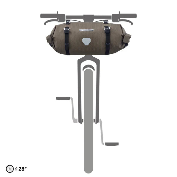 Ohjaustankolaukku ORTLIEB HANDLEBAR PACK FLEX 9 L Beige